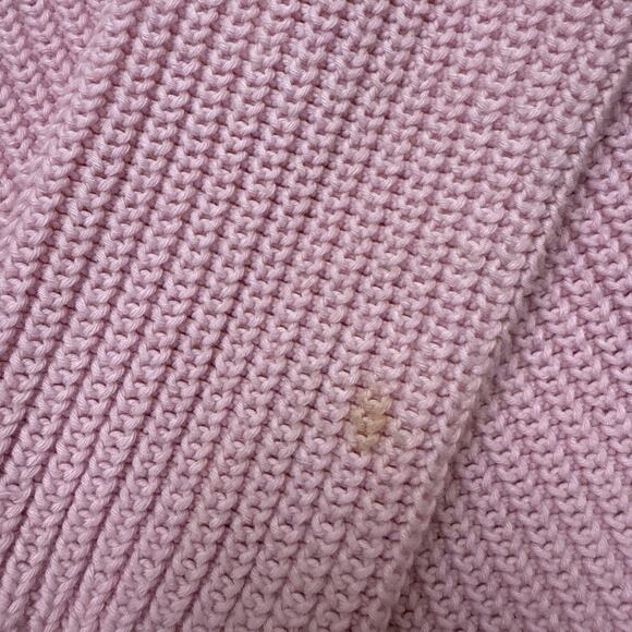 Talbots Sweater Womens Petite Pink Knit Long Sleeve Top Casual - Picture 6 of 6